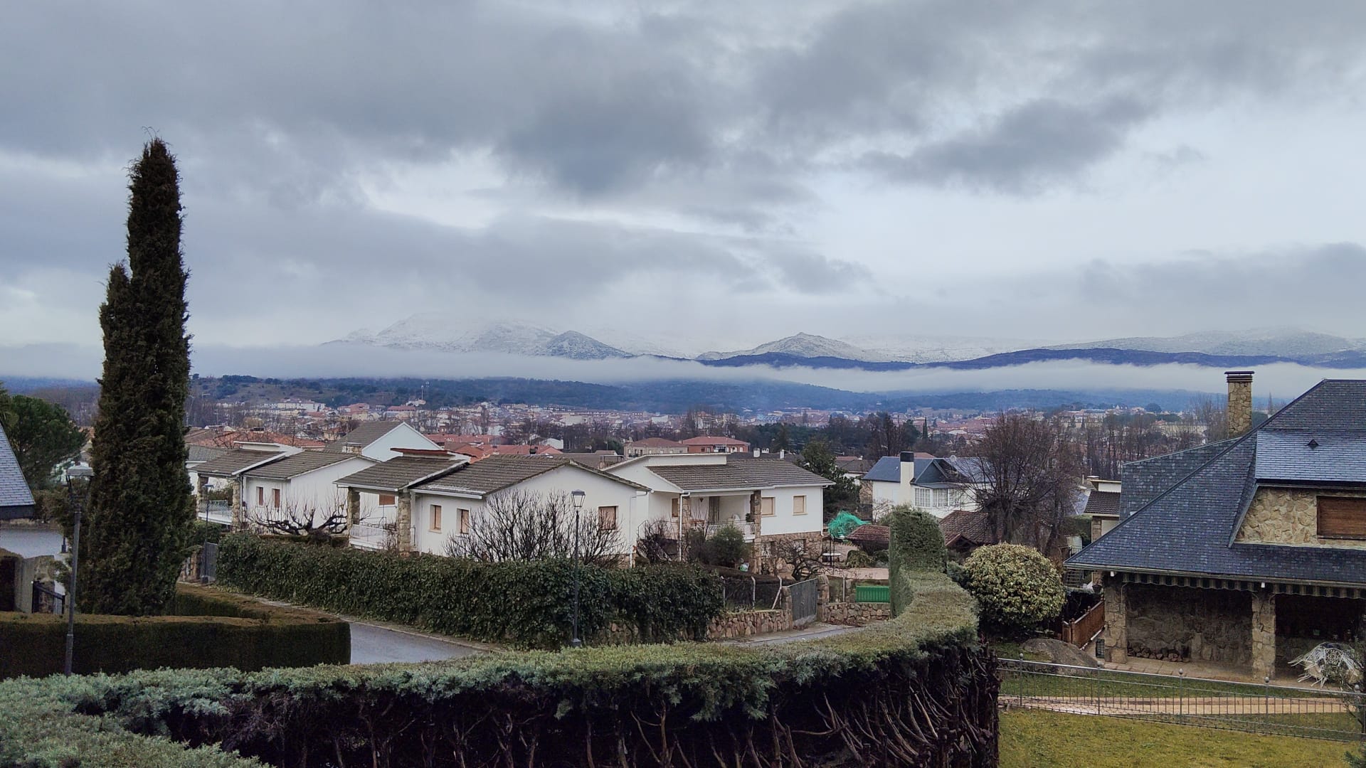 Vistas panorámicas desde la Bodega de Gredos